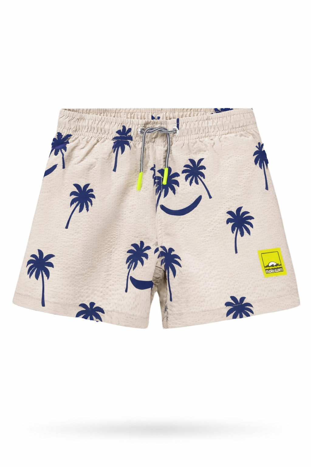 Costume da bagno per bambino Molo Niko beige con stampa palme 8S26P403 9519 MOLO