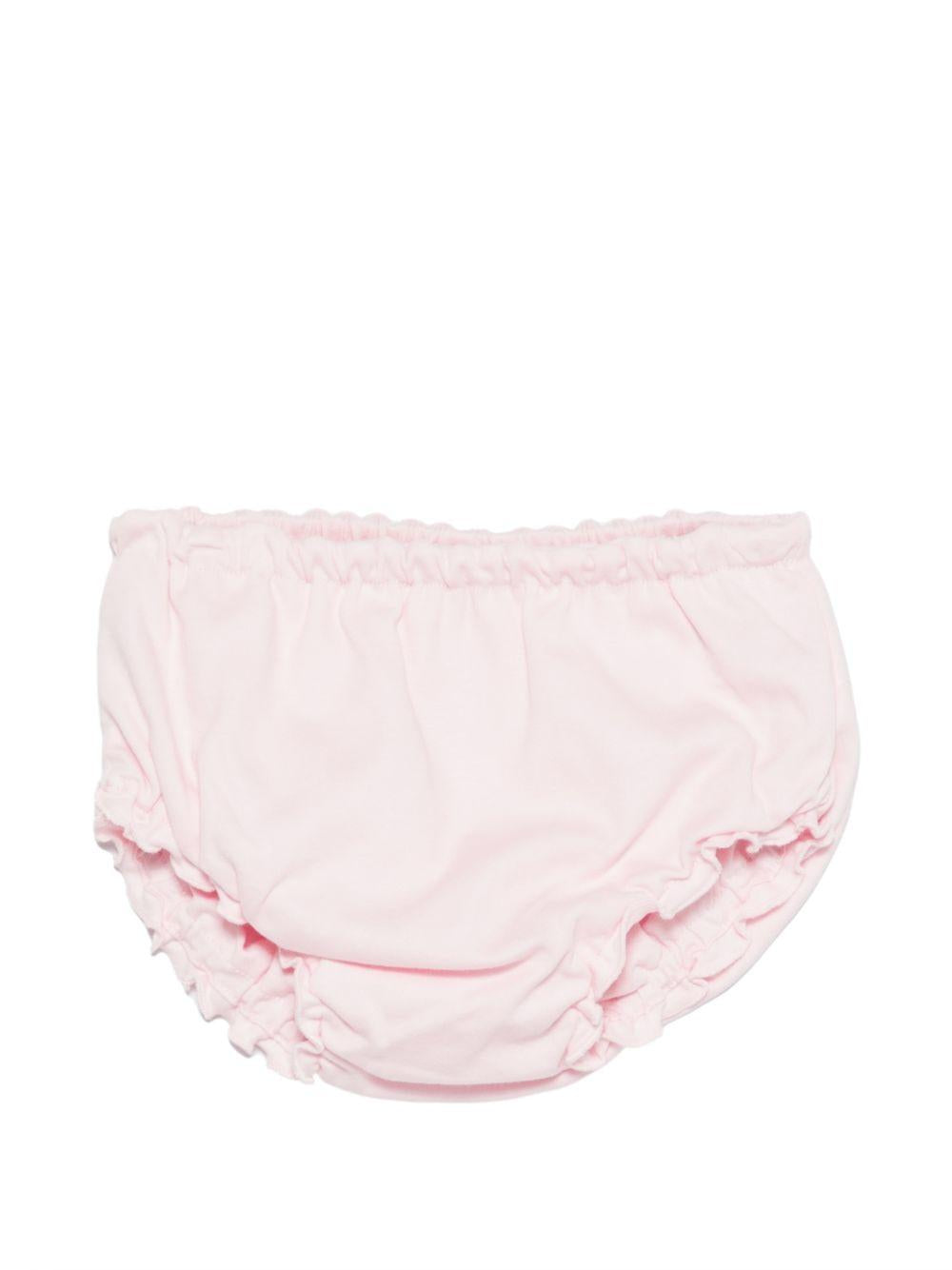 Abito per neonata Givenchy Kids rosa con colletto alla Peter Pan H31268 44Z GIVENCHY KIDS