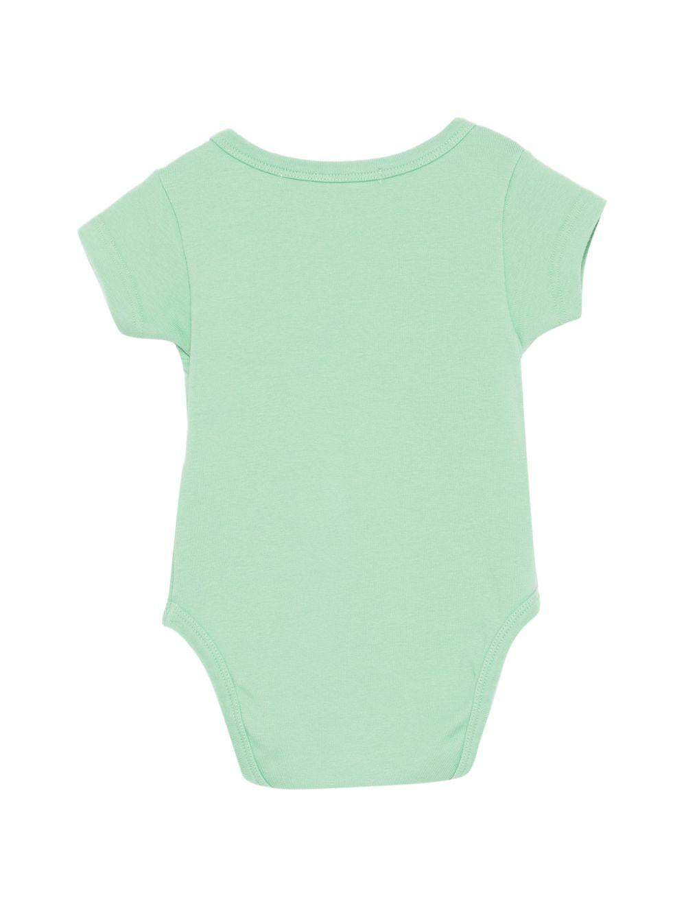 Tutina per neonato Bobo Choches verde con stampa Farm Adventure B126AB004 311 BOBO CHOSES KIDS