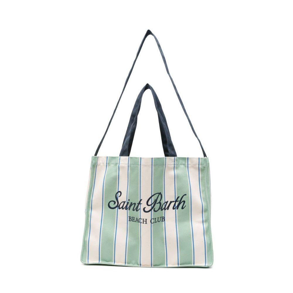 Borsa tote Essential Bag N MC2 Saint Barth multicolore con design a righe EBAGN007 09420L MC2 ST. BARTH KIDS