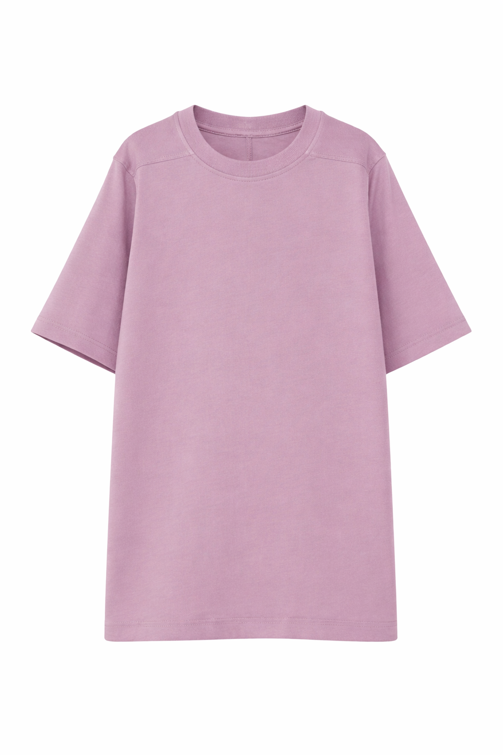 T-shirt per bambino Rick Owens viola a girocollo BG01F3274RNP 36 RICK OWENS KIDS