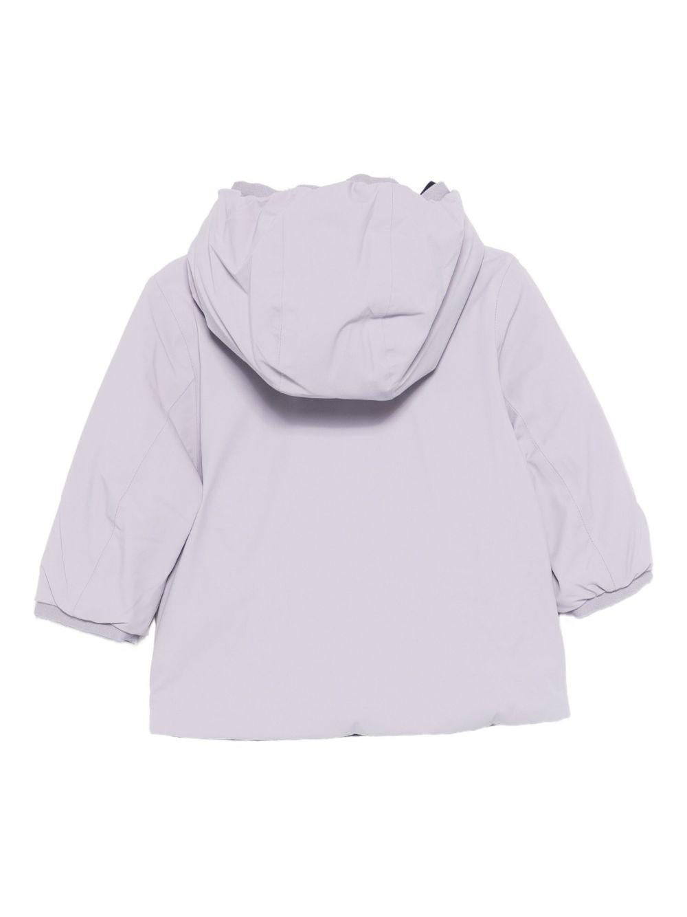 Giubbino Jacques per neonata K-Way Kids viola con design imbottito K71338W BBG K-WAY KIDS