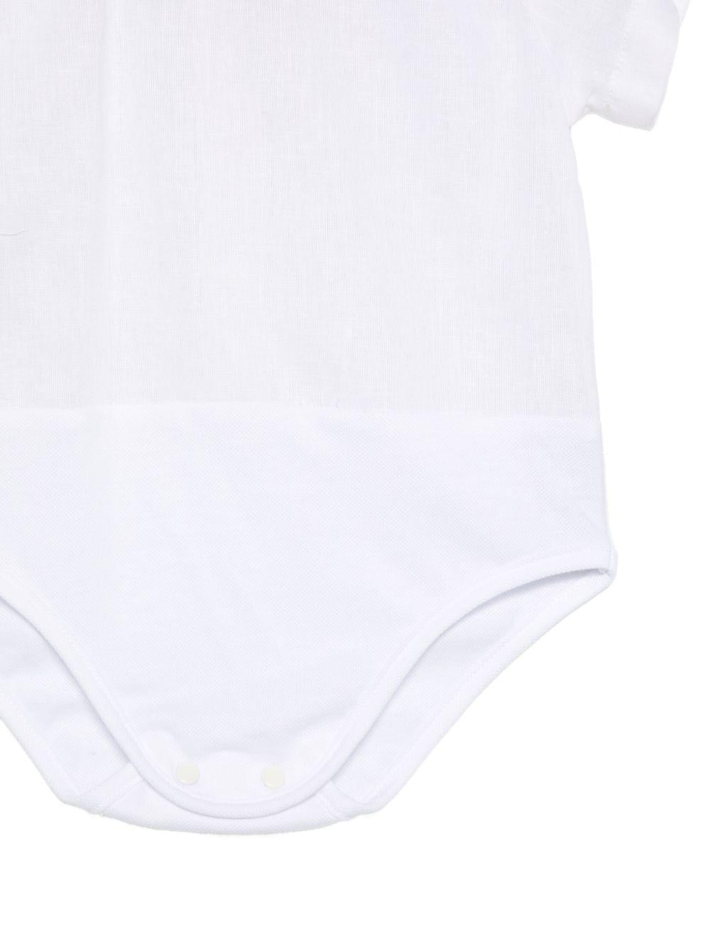 Set body e shorts per neonato La Stupenderia verde con motivo a quadretti 2TBCT53 Y53D01 LA STUPENDERIA KIDS