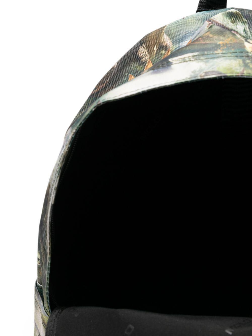 Zaino per bambino Molo Kids multicolor con stampa grafica dinosauri 7W26V203 9947 MOLO KIDS