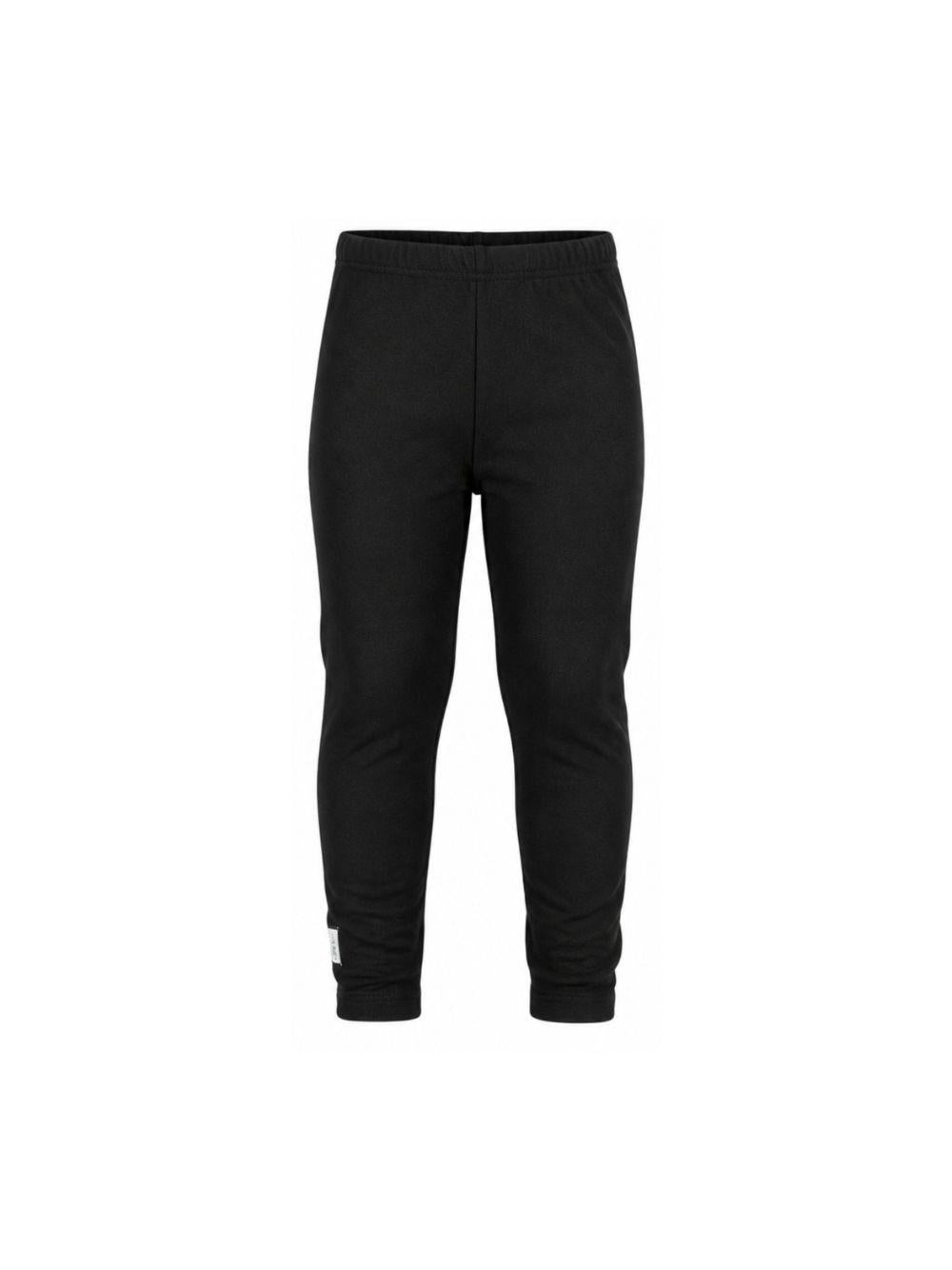 Leggings per bambina Douuod Kids nero con dettaglio logo DY6A20 J0331 930 DOUUOD KIDS