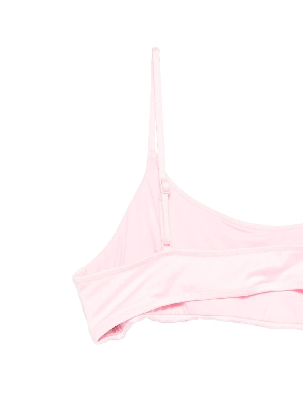 Set 2 pezzi da bagno per bambina MC2 Saint Barth Kids rosa con coulisse JAI0001 00852L MC2 ST. BARTH KIDS