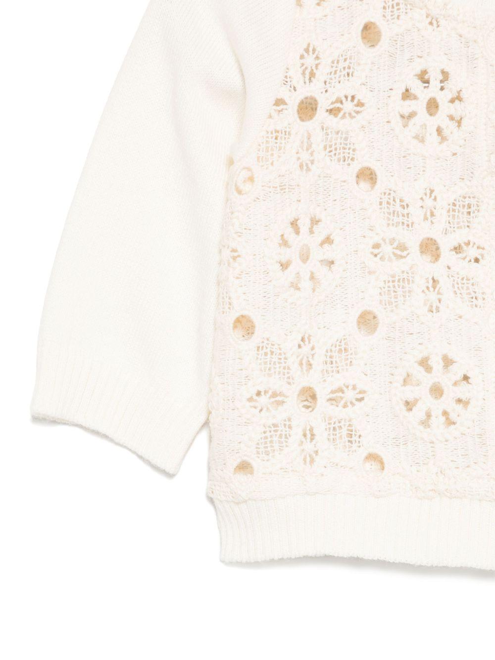 Cardigan per neonata JESURUM BABY Dora beige con maniche lunghe DORA VAR.41 JESURUM