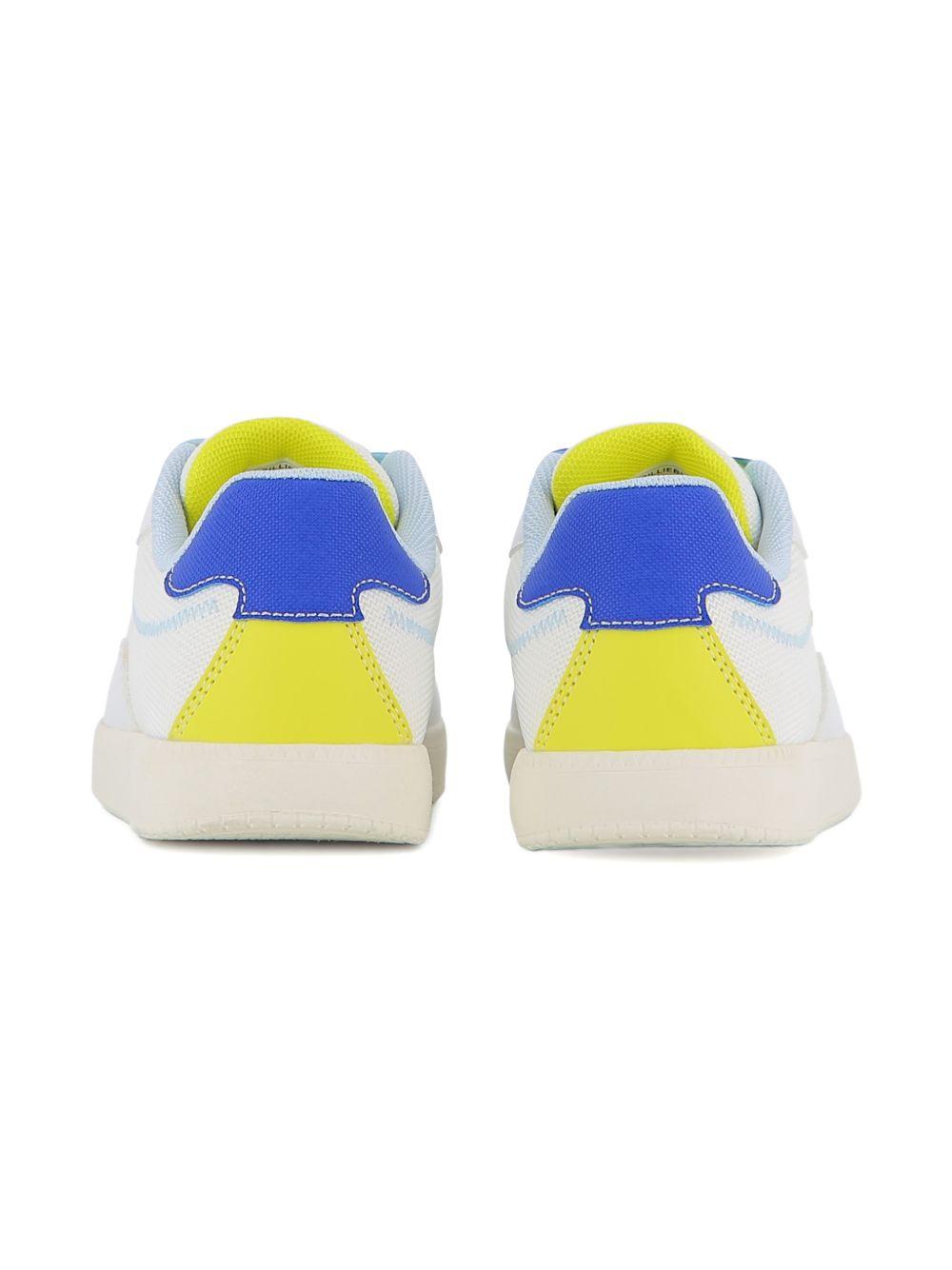 Sneakers per bambino Billieblush bianche con inserti colorati U22002 10P BILLIEBLUSH KIDS