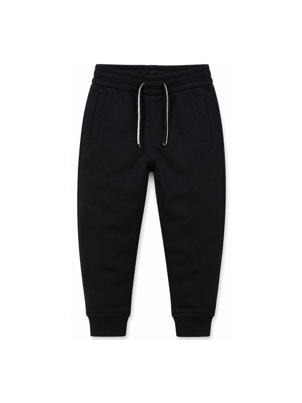 Pantaloni sportivi per bambino Emporio Armani Kids blu con chiusura con coulisse 8N4PS9 1JRIZ 0920 EMPORIO ARMANI KIDS