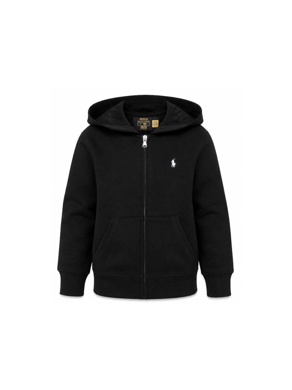 Felpa per bambino Polo Ralph Lauren Kids nera con motivo Polo Pony 322A95762 005 Ralph Lauren kids