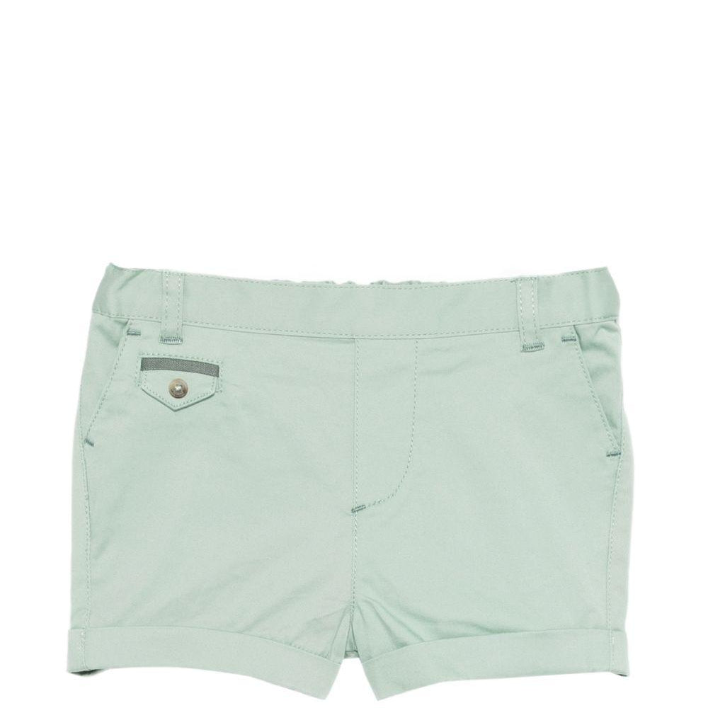 Shorts per neonato Tartine & Chocolat verde in gabadine CC26031 52 TArtine & Chocolat KIDS