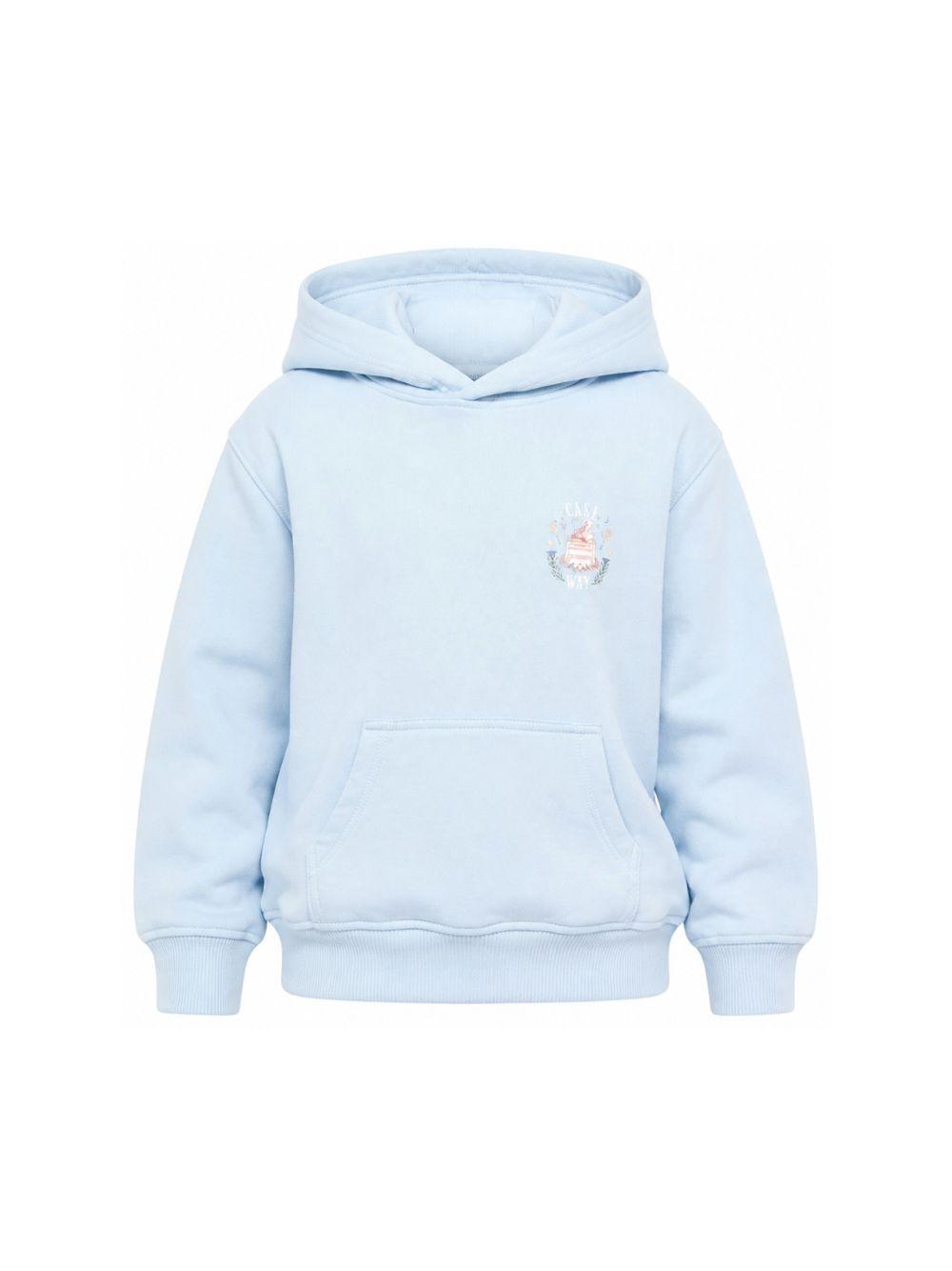 Felpa per bambino Casablanca Kids azzurra con stampa grafica KPF26JTP37202 CASAWAY CASABLANCA KIDS