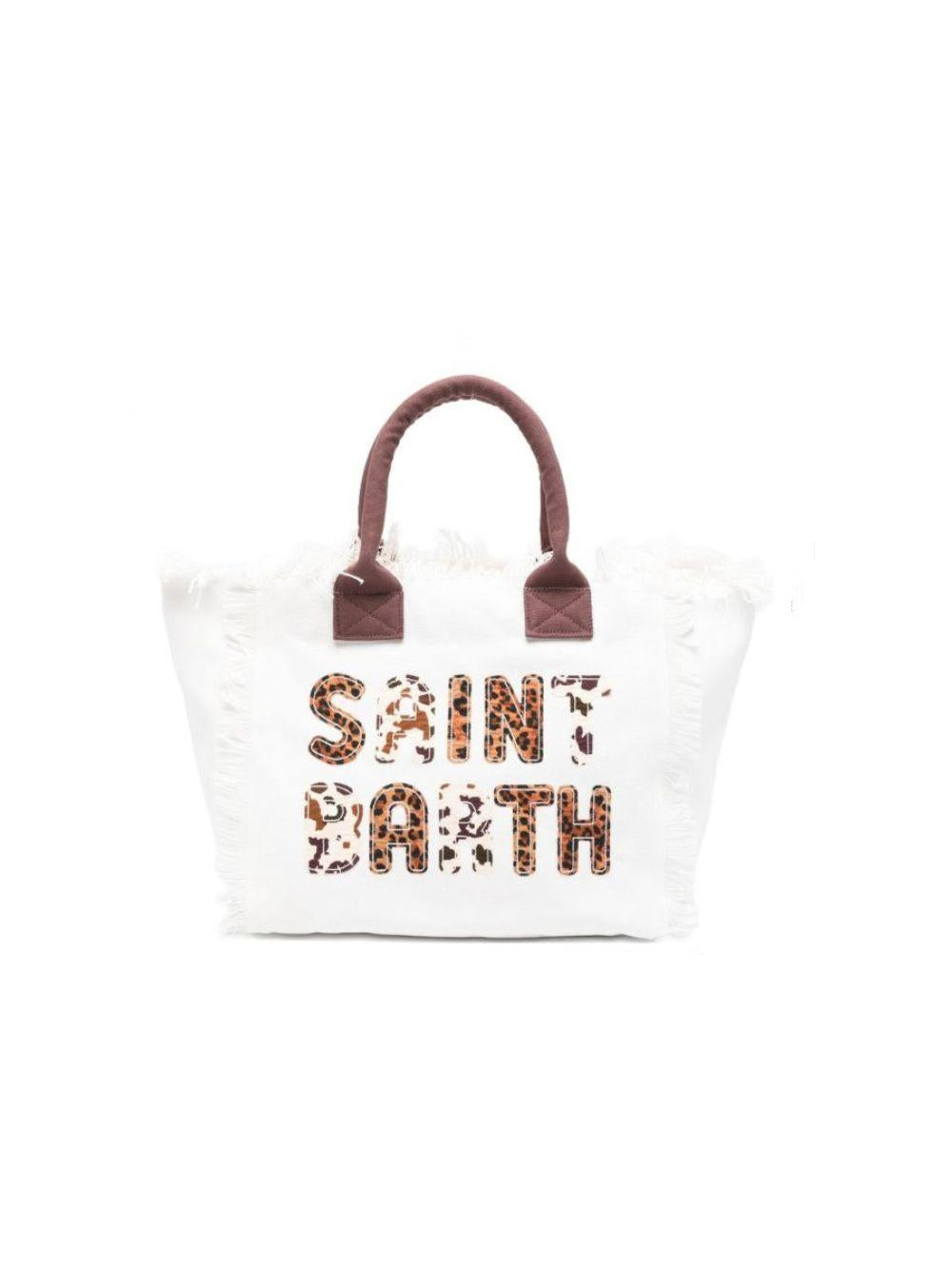 Borsa Vanity MC2 Saint Barth animalier con logo sul davanti VANI001 00326L MC2 ST. BARTH KIDS