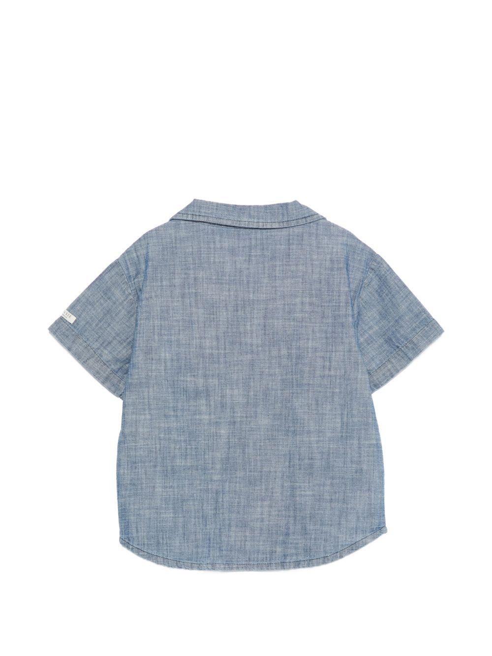 Camicia Ludon per bambino Donsje denim con ricamo Jeep 4118601 00080 DONSJE KIDS