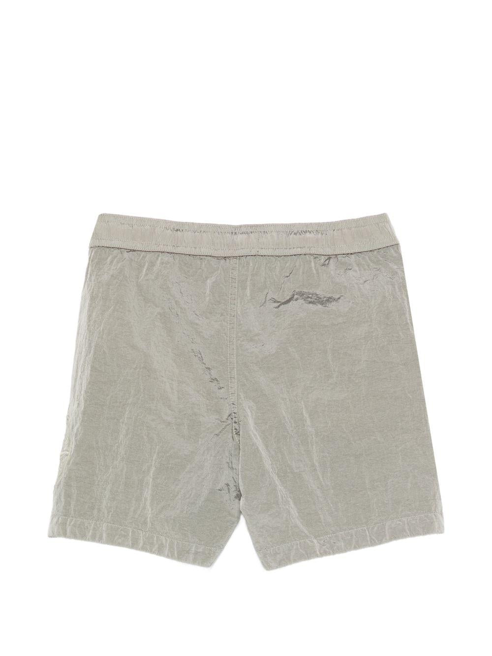Costume da bagno per bambino Stone Island Junior grigio con toppa con logo L1S16B100001S0043 V0061 STONE ISLAND JUNIOR