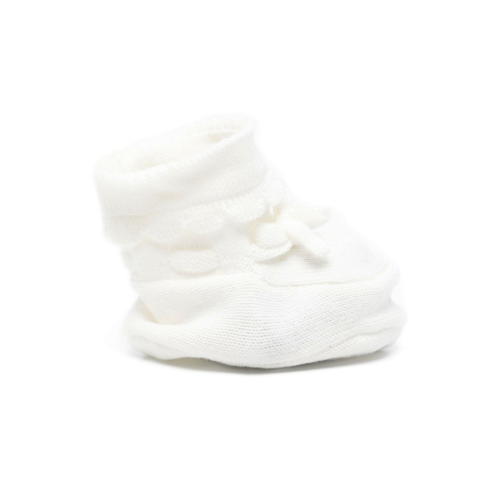 Scarpine da culla per neonata Tartine & Chocolat bianchi con fiocco CC89000 13 TArtine & Chocolat KIDS