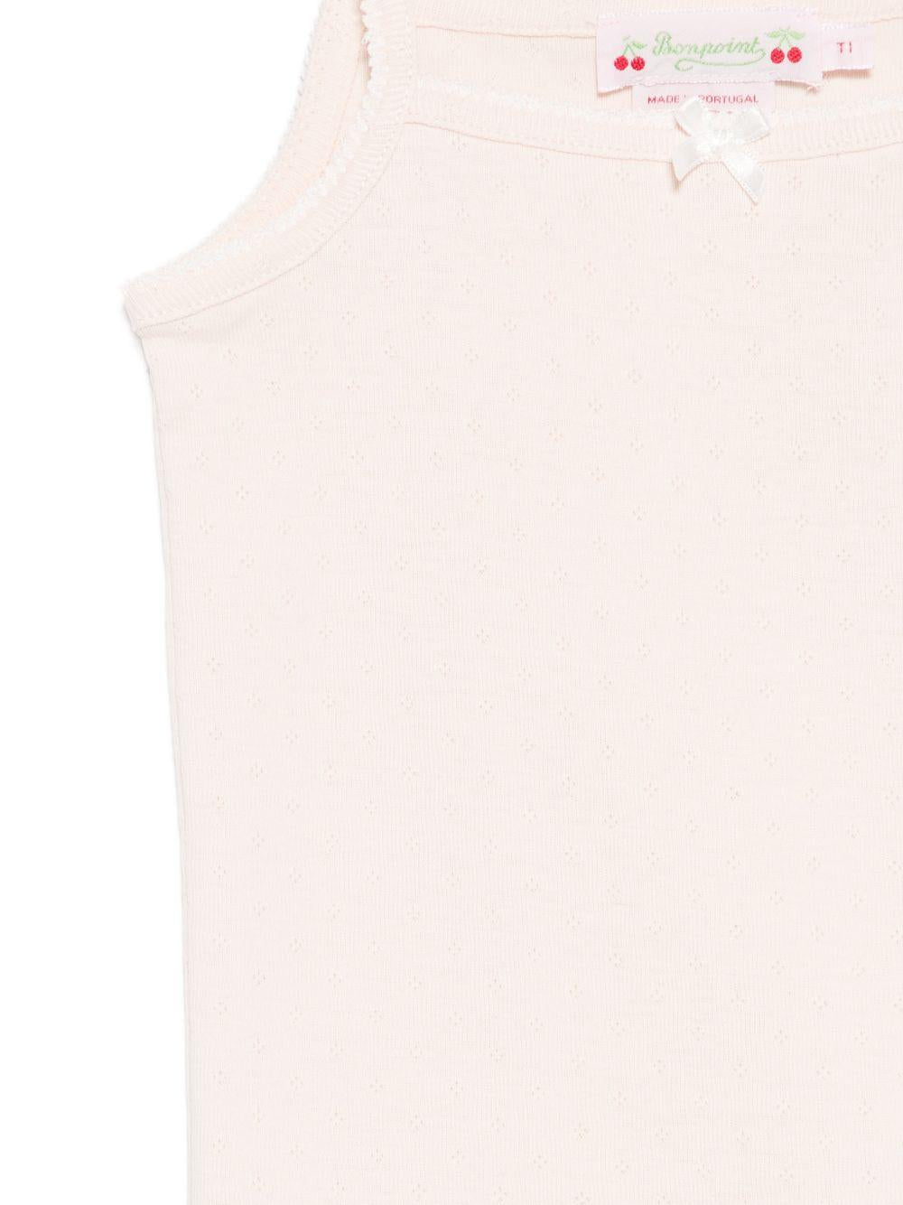 Set di tre canotte per bambina Bonpoint multicolor con fantasie diverse S06GUNK00001 523 BONPOINT