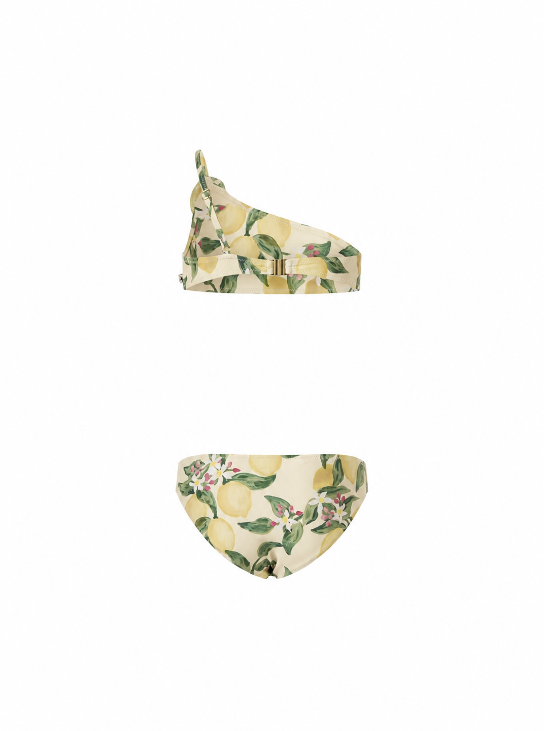 Bikini per neonata Molo Kids bianco crema monospalla a fiori 8S26P109 9505 MOLO KIDS