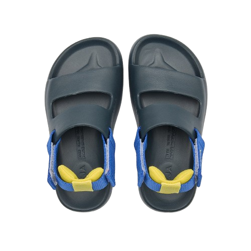 Sandali da bambino Veja Kids blu con cinturino posteriore con strappo SS3921635 NAUTICO VEJA KIDS