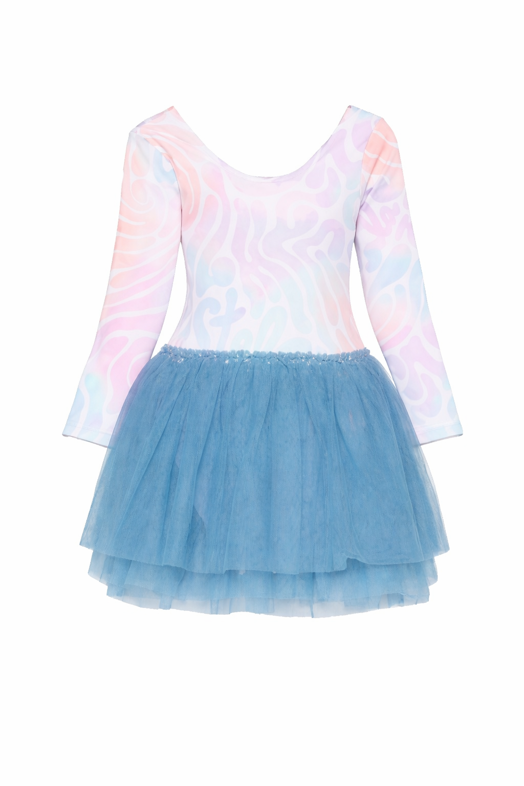 Abito per bambina Stella McCartney Kids multicolore con gonna a strati TY1B20 Z3448 999MC STELLA McCARTNEY KIDS