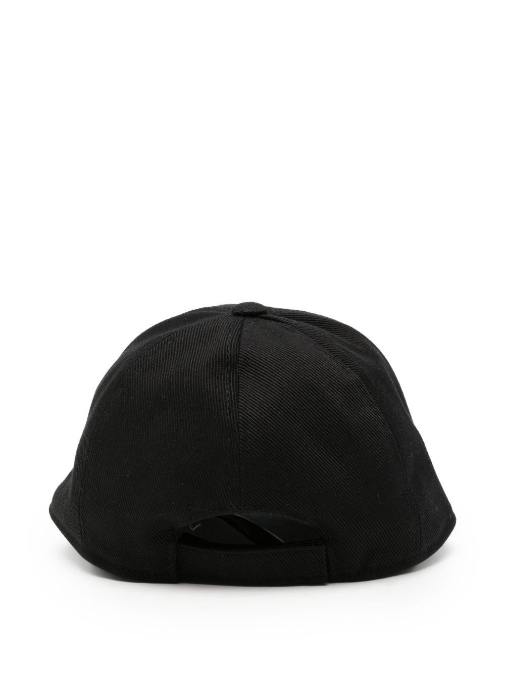 Berretto per bambino Balmain Kids nero con stampa grafica sul davanti BZ0I37 Z1952 930BC BALMAIN KIDS