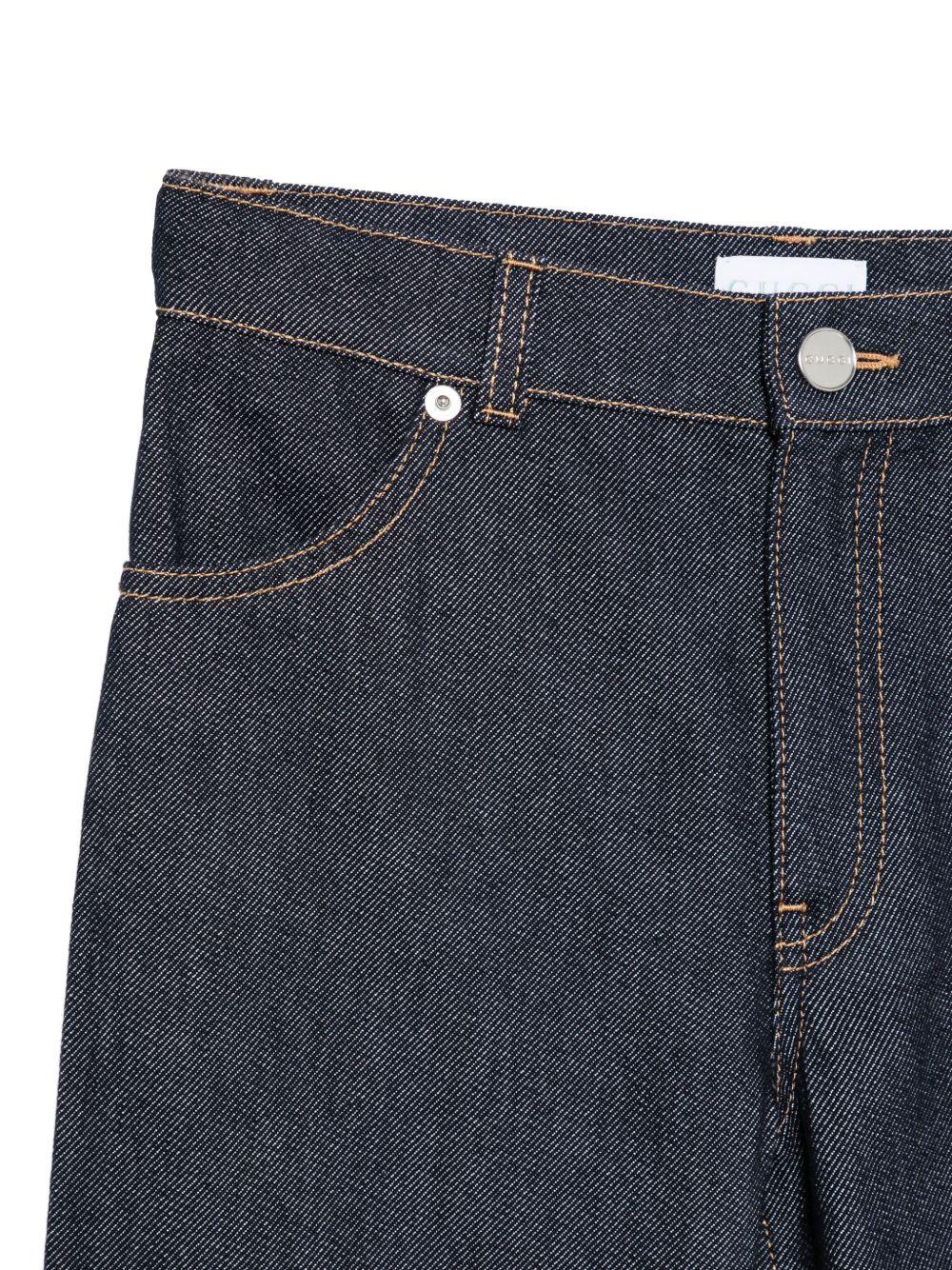 Jeans per bambino Gucci Kids blu con risvolto 826644XDDCE 4759 GUCCI KIDS