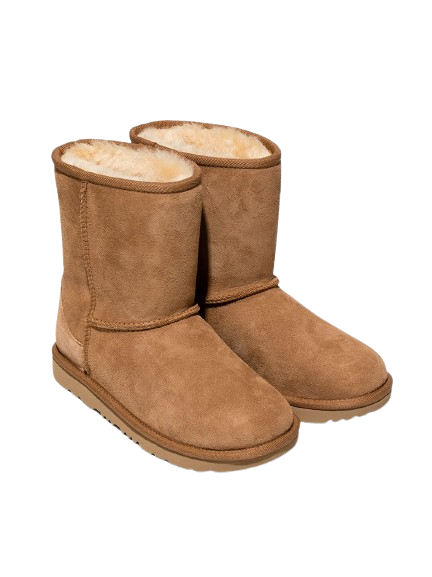 Stivali Classic II TD per bambina UGG Kids marroni con cuciture tono su tono 1017703K CHE UGG