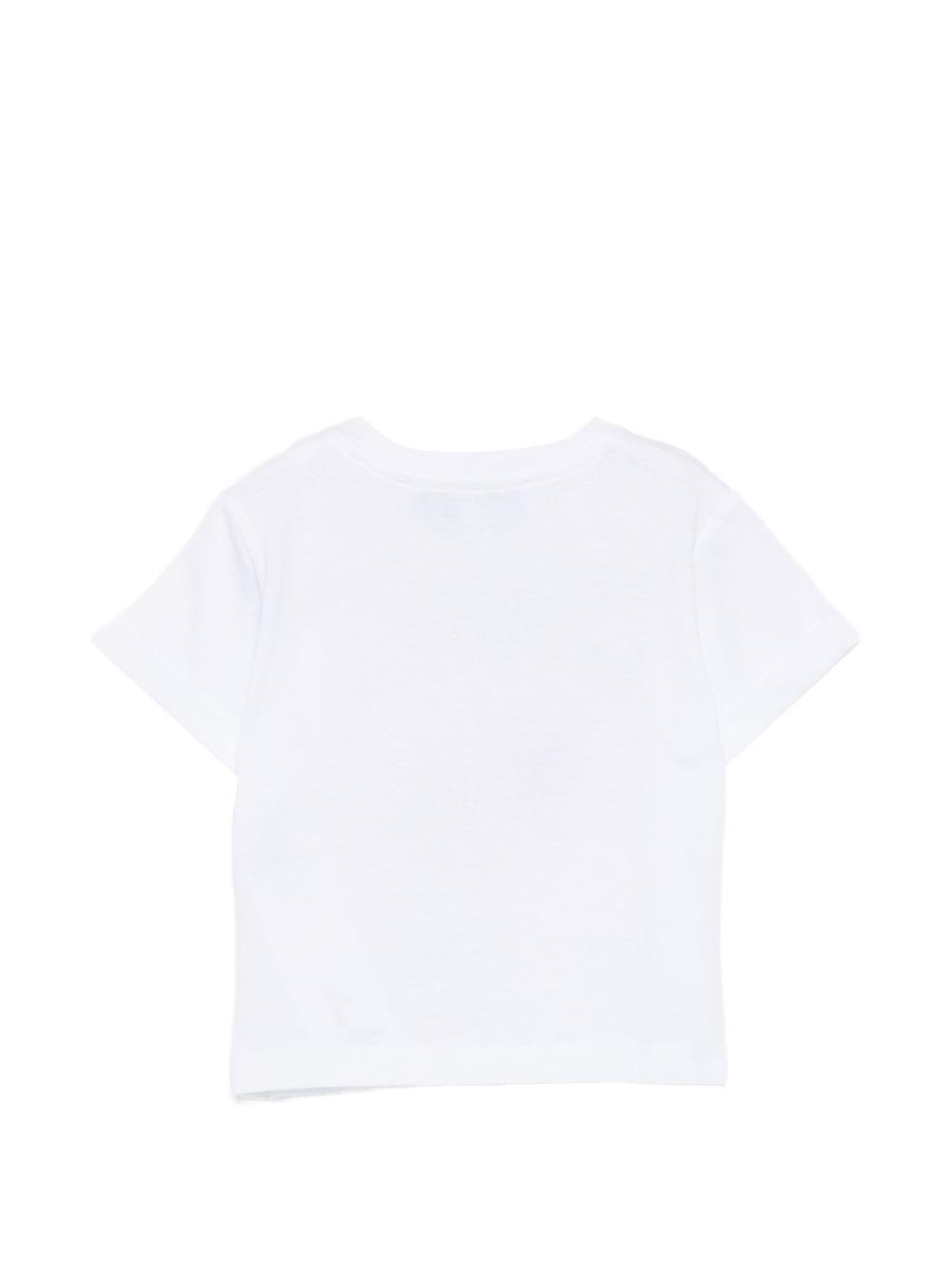 T-shirt per neonato Tartine & Chocolat bianca con stampa badminton CC10071 04 TArtine & Chocolat KIDS