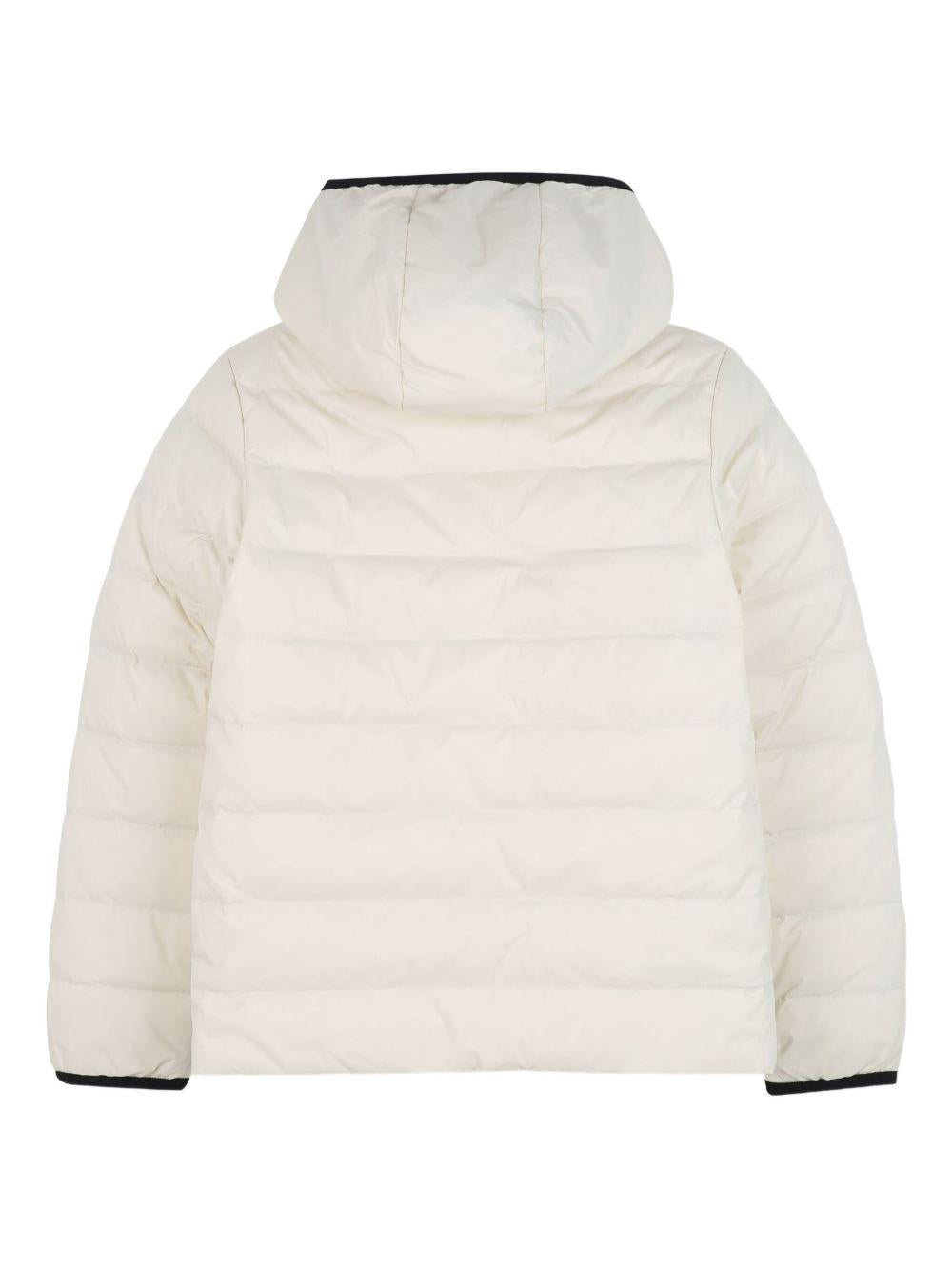 Giubbino per bambino Boss Kids beige con design reversibile J52398 21C BOSS KIDS