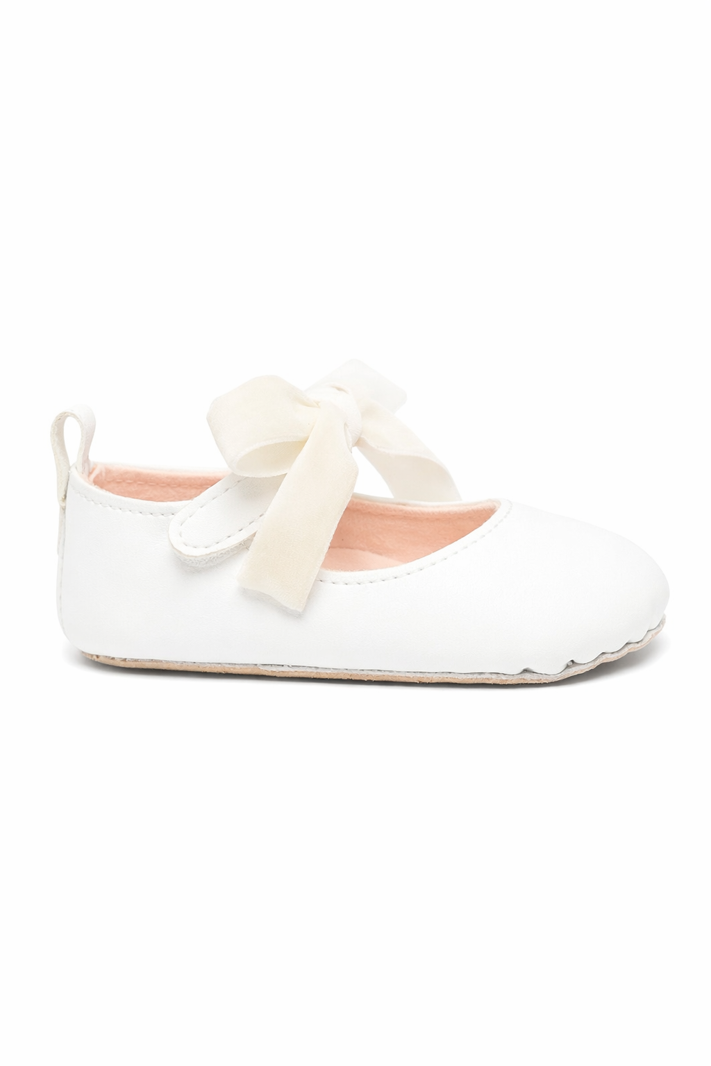 Ballerine primi passi per neonata Aruna Seth Fay bianco con fiocco FAY 020 ARUNA SETH KIDS