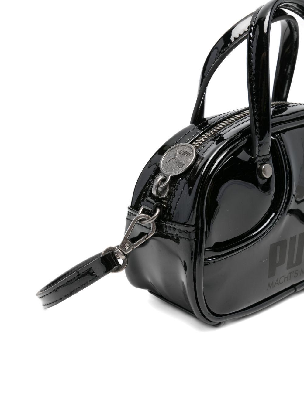 Borsa per bambina Puma Kids nero con stampa logo 91824 02 PUMA KIDS
