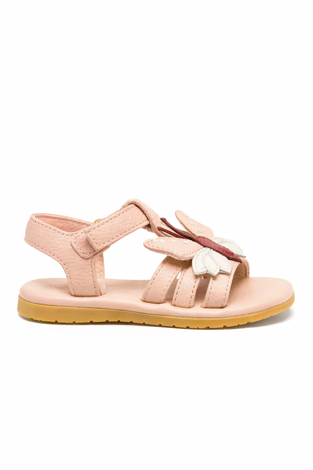 Sandali per neonata Donsje rosa con applicazione farfalla 1501802 CL006 DONSJE KIDS