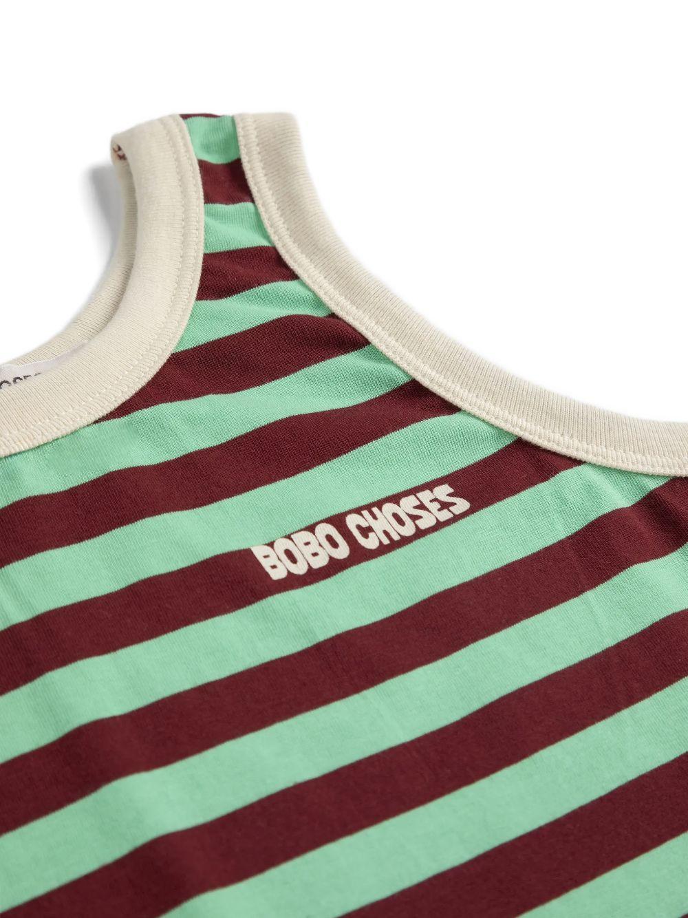 Canotta per bambino Bobo Choses multicolore con design a righe B126AC027 311 BOBO CHOSES