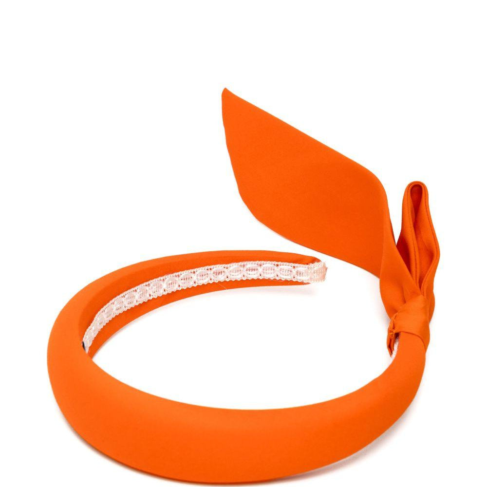 Cerchietto per bambina Mi Mi Sol arancione con dettaglio fiocco MAFR166TS0724 ORG MIMISOL KIDS