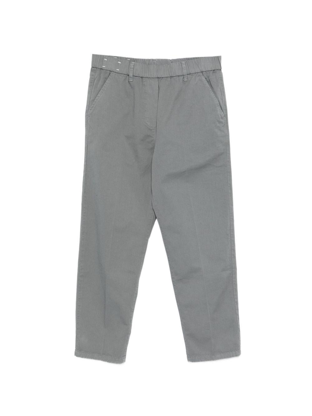 Pantaloni per donna Alysi grigi con vita elasticizzata 216108 P6019 GR ALYSI