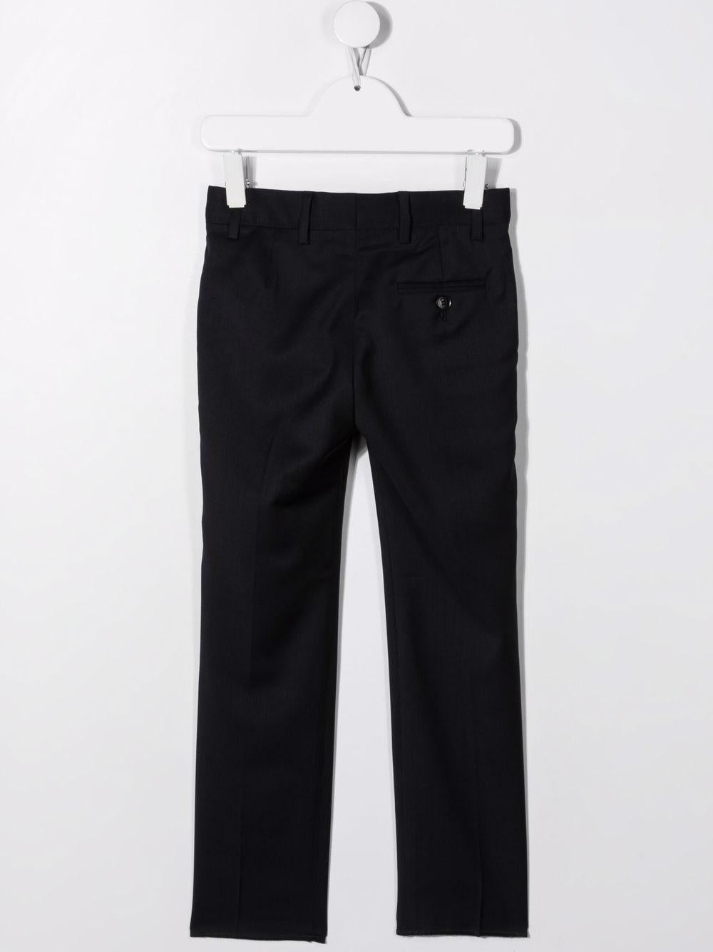 Pantaloni per bambino Emporio Armani Kids blu con taglio sartoriale 8N4P10 4N5IZ 0958 EMPORIO ARMANI KIDS