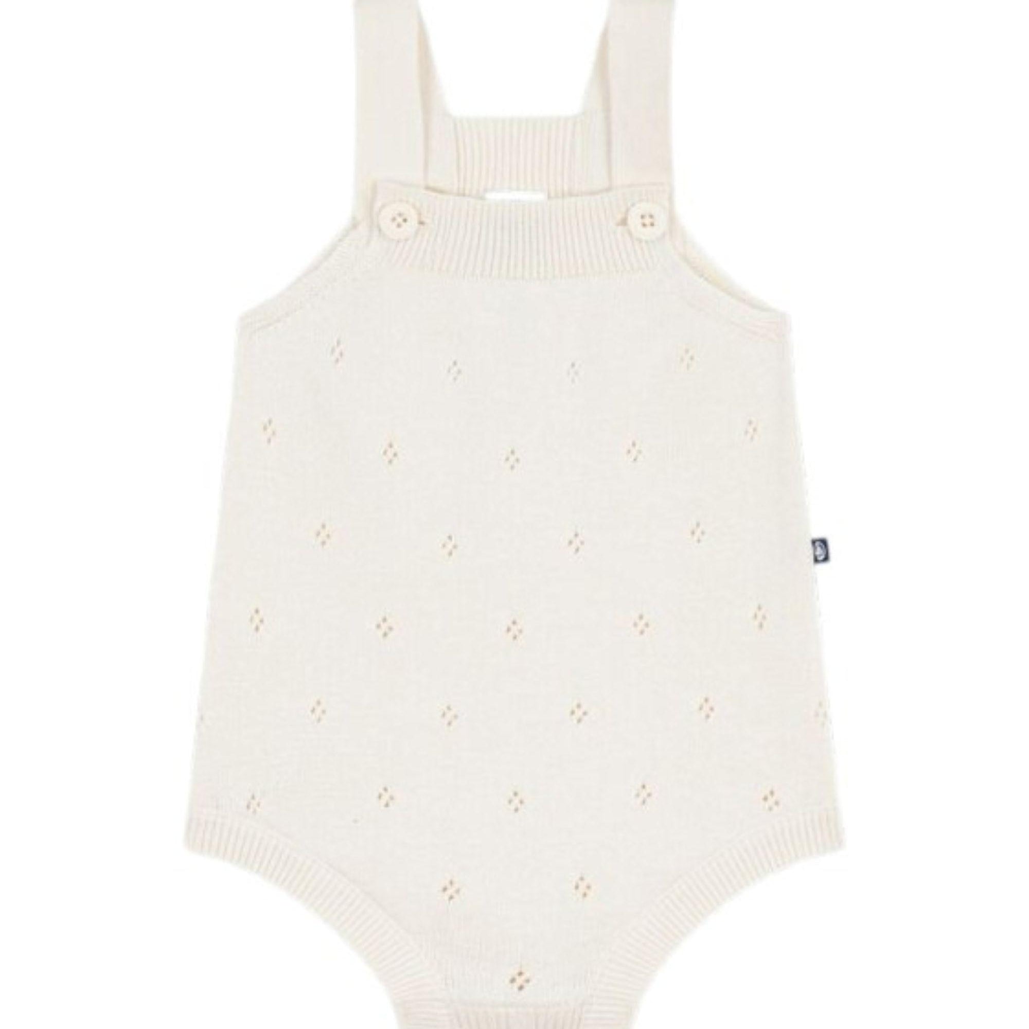 Tutine per neonati Petit Bateau beige con lavorazione in pointelle A0FOP 01 PETIT BATEAU KIDS
