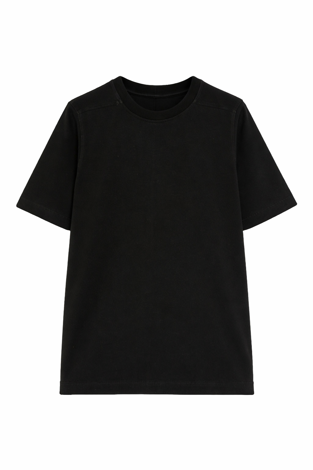 T-shirt Jumbo per bambino Rick Owens Kids nera a girocollo BG01F3274RNP 09 RICK OWENS KIDS