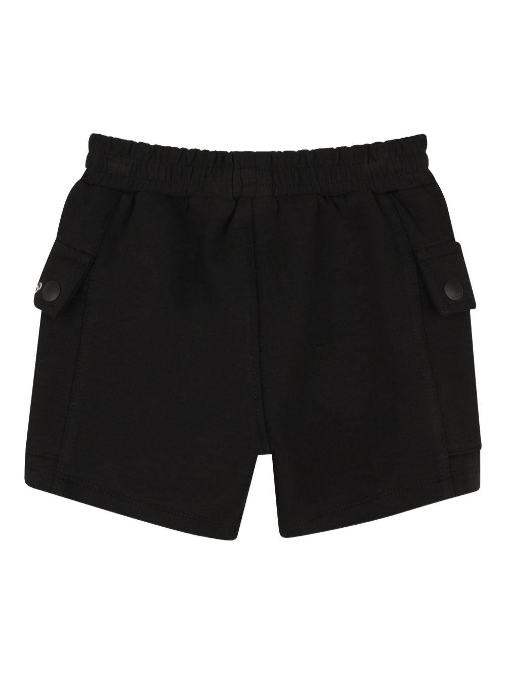 Set 2 pezzi per neonata Karl Lagerfeld Kids blu con stampa ikonik karl Z31070 77X KARL LAGERFELD KIDS