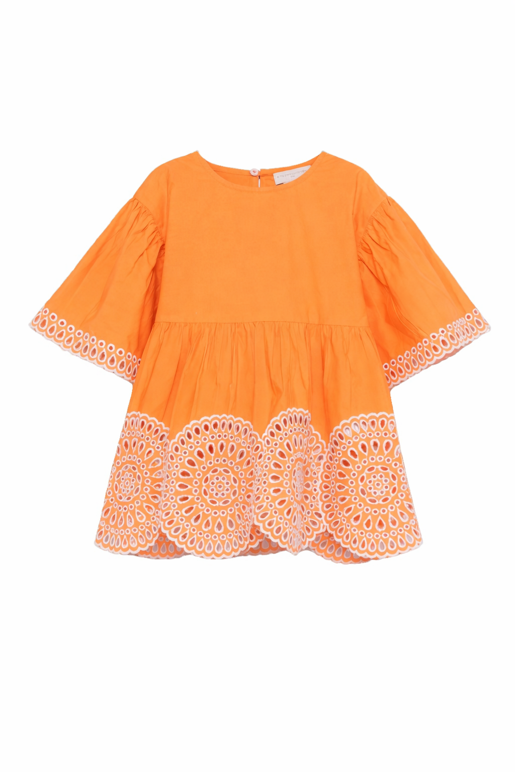 Blusa per bambina Stella McCarteny Kids arancione con dettagli ricamati TY5A02 Z3459 465 STELLA McCARTNEY KIDS