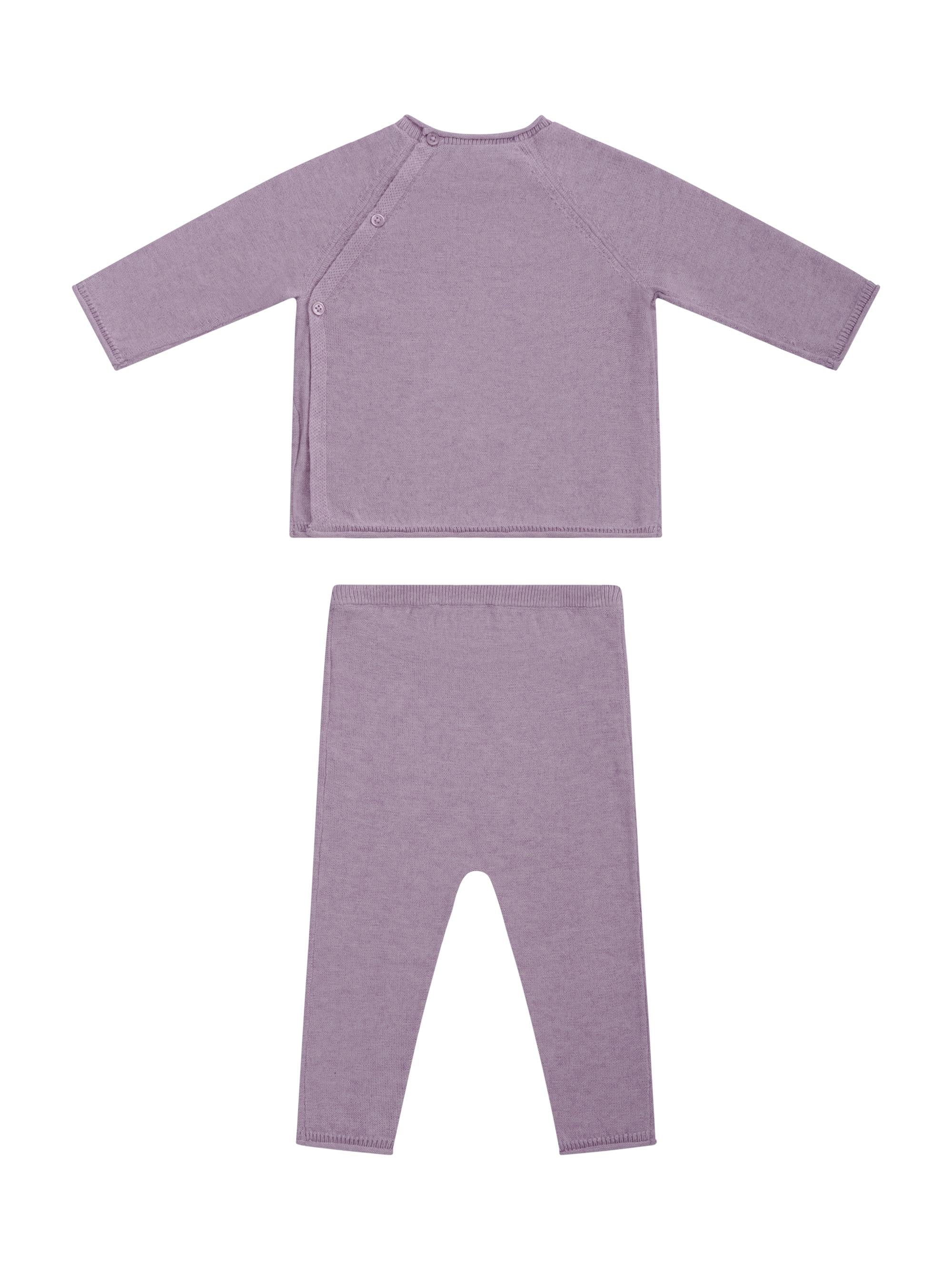 Completo per neonata Bonpoint rosa a maniche lunghe C06NSEK00001 057A BONPOINT