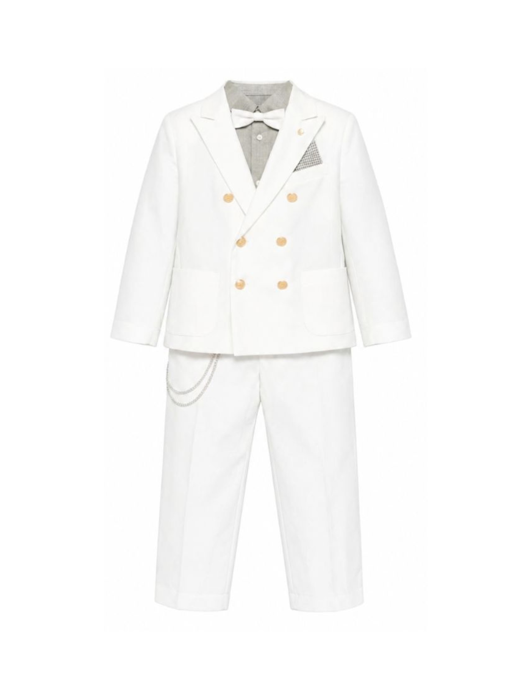 Completo per bambino Colorichiari bianco modello doppiopetto (3 pezzi) MJ508358 4795 15 COLORICHIARI KIDS