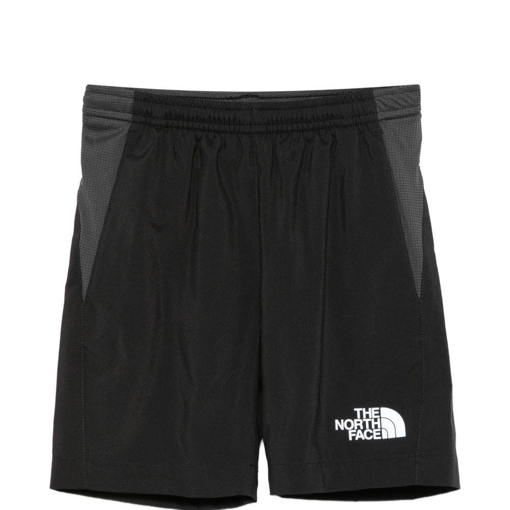 Shorts per bambino The North Face Kids neri con logo sul davanti NF0A8BNH KT01 THE NORTH FACE KIDS