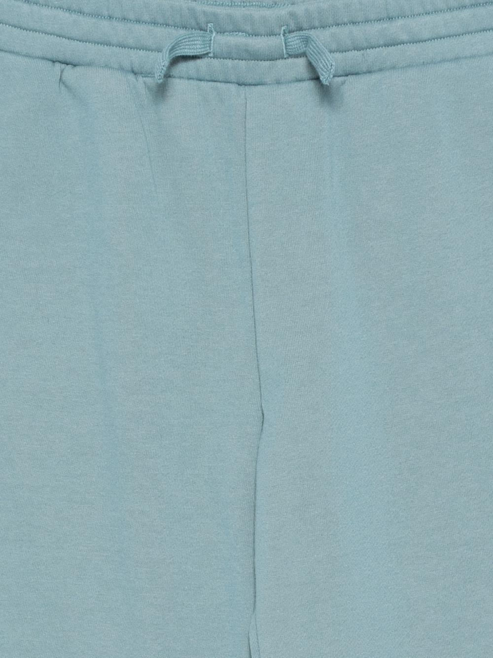 Pantaloni sportivi per bambino Stella McCartney Kids verde con stampa grafica balena TY6S50 Z3409 642 STELLA McCARTNEY KIDS