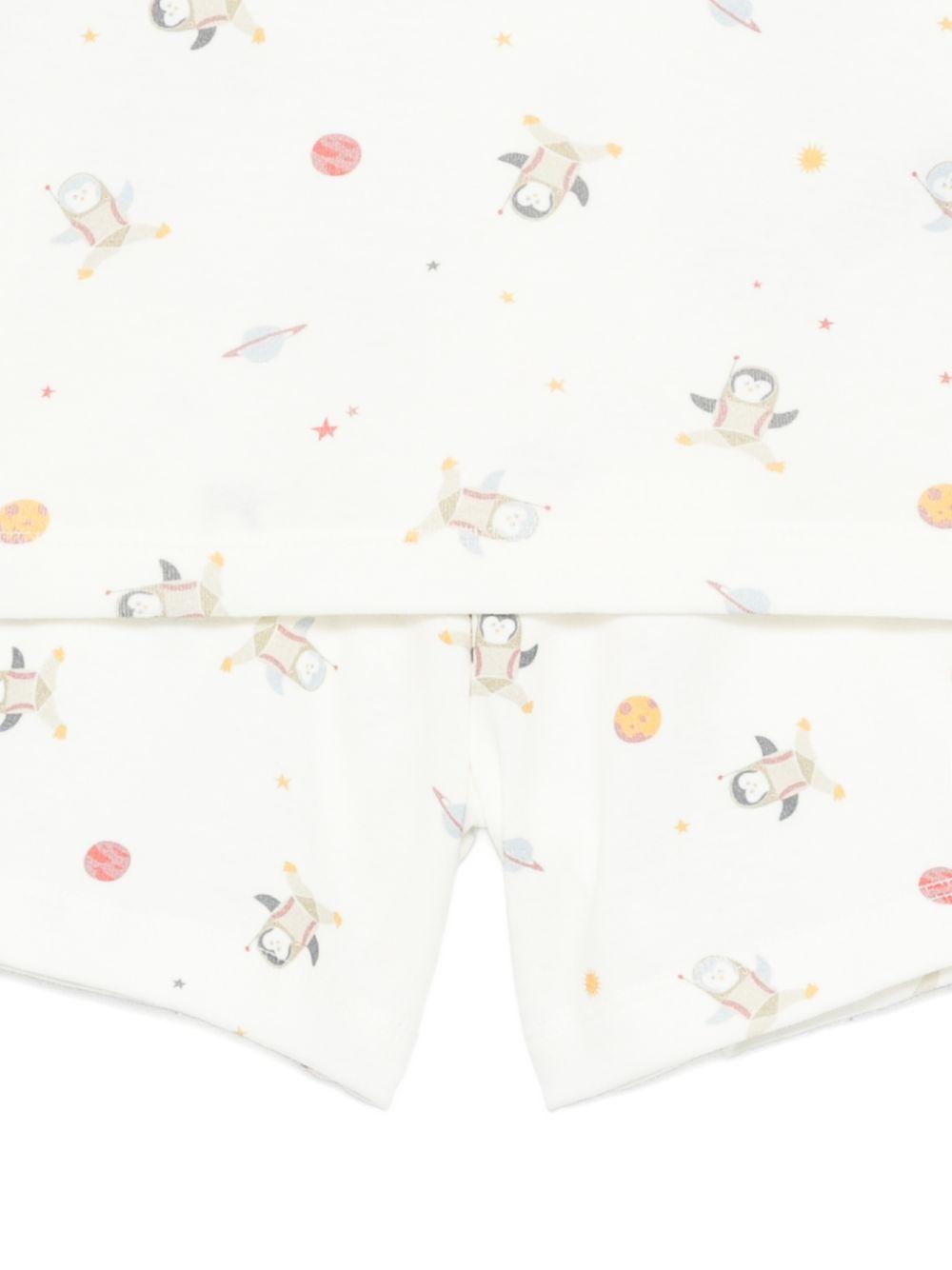 Set due pigiami per bambino Petit Bateau multicolore con stampa all-over A0FQH 00 PETIT BATEAU KIDS