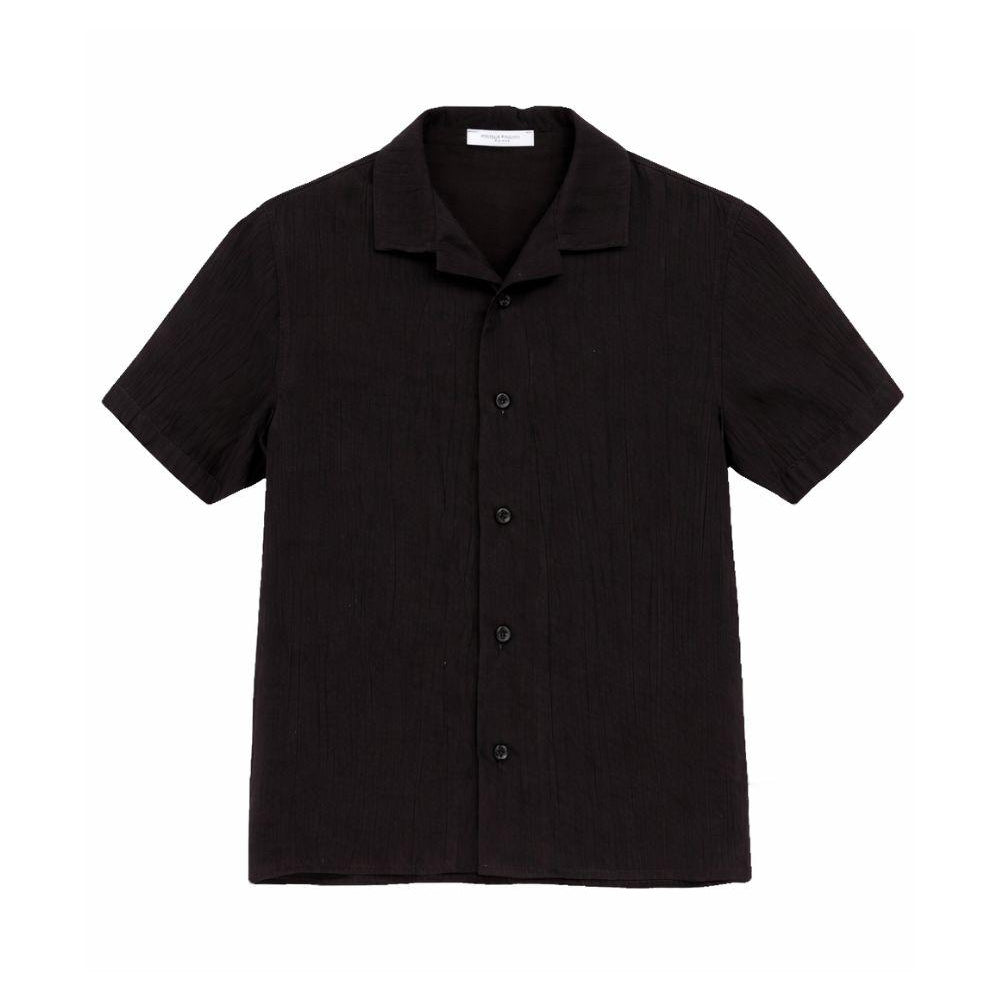 Camicia per bambino Paolo Pecora Kids nera con colletto classico PP4357 NERO PAOLO PECORA KIDS
