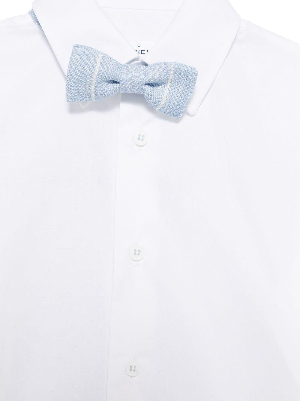 Completo tre pezzi per bambino Colorichiari azzurro con rinifitura a righe MJ507992 4852 50 COLORICHIARI KIDS