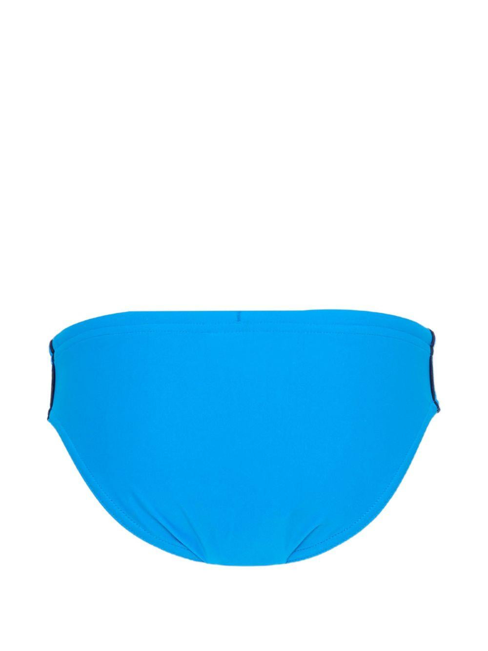 Costume da bagno per bambino MC2 Saint Barth Kids azzurro con logo BIL0001 00725L MC2 ST. BARTH KIDS