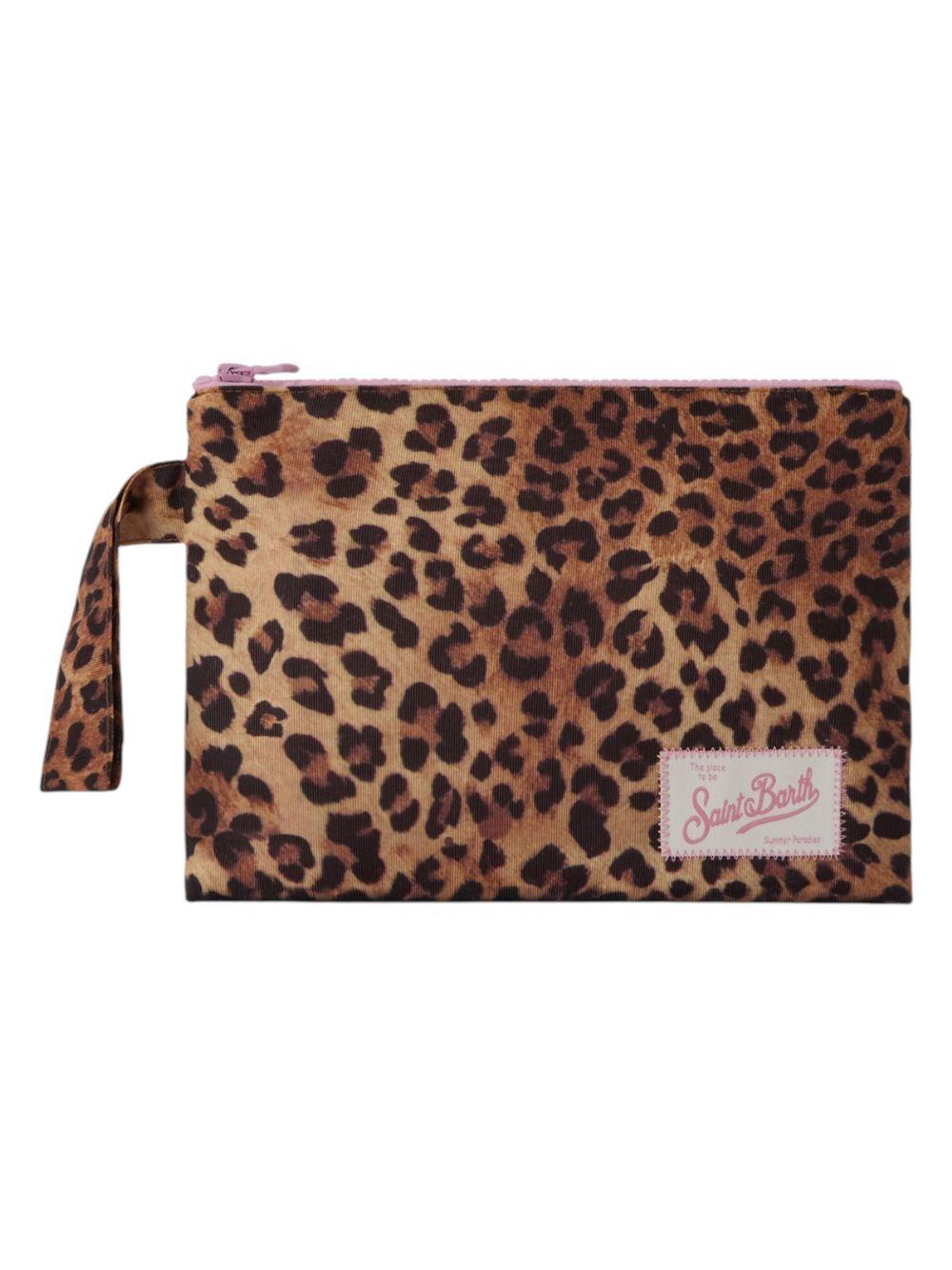 Pochette Pareasy MC2 Saint Barth animalier con stampa logo sul davanti PARE0001 00330L MC2 ST. BARTH KIDS
