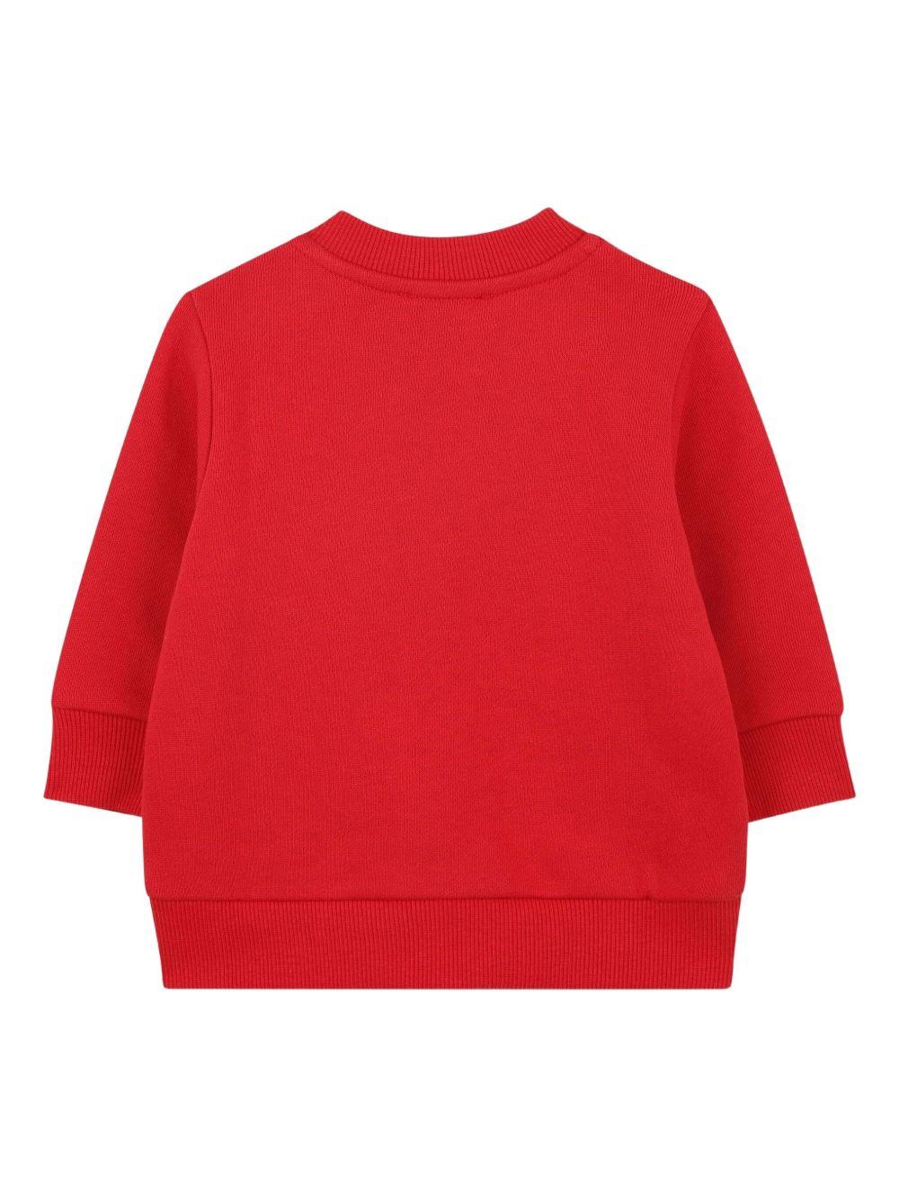 Set tuta sportiva per neonato Kenzo Kids rosso con logo K61502 968 KENZO KIDS